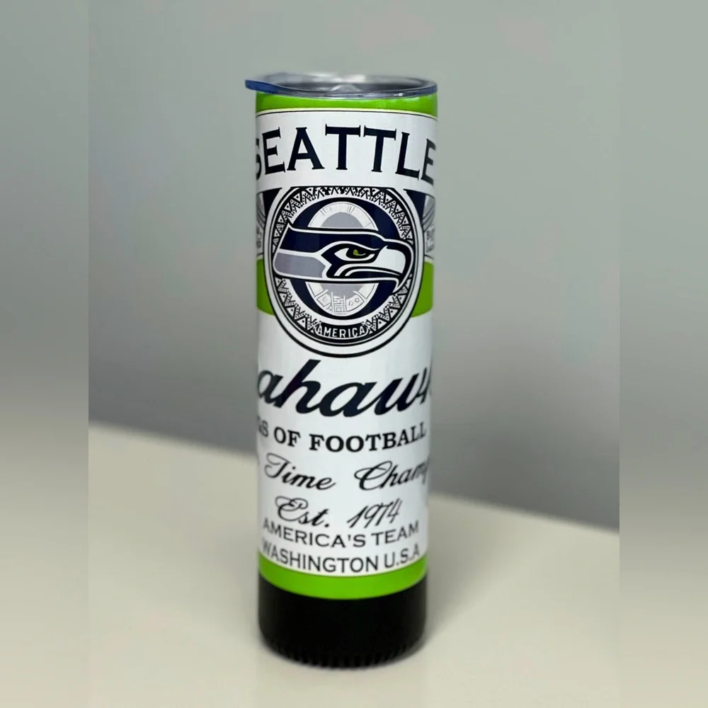 *NEW*‎ 20 oz Seattle Seahawks Stainless Steel Bluetooth Speaker Tumbler